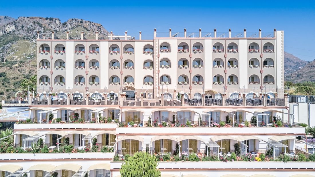 Hotel Le Terrazze Letojanni Exteriör bild